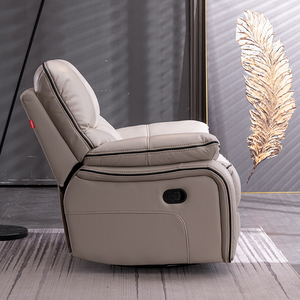 Sedia da Cinema reclinabile reclinabile per divano reclinabile in pelle - Product Image 6