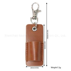 ที่ใส่<span class=keywords><strong>ปากกา</strong></span>หนัง PU น้ำหนักเบา - กระเป๋าคล้องกุญแจแบบหนีบสำหรับอุปกรณ์สำนัก<span class=keywords><strong>งาน</strong></span>และนักเรียน, ที่ใส่<span class=keywords><strong>ปากกา</strong></span>หนังสำหรับเป็นของขวัญ - Product Image 6