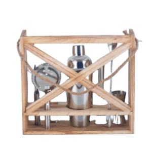 OUYADA-caja de madera de varios estilos, herramientas de <span class=keywords><strong>Bar</strong></span> de acero inoxidable, oro rosa, conjunto de coctelerí<span class=keywords><strong>a</strong></span>, barman - Product Image 5