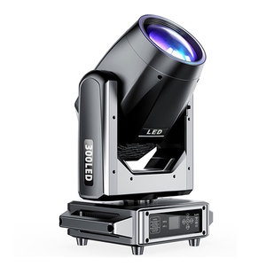 Faro LED a testa mobile da 300W IP33 con controllo DMX512, Pan/Tilt 540/270, Prisma a <span class=keywords><strong>8</strong></span>/16 facce, Luce diurna 6000K, 14 Gobo, 11 ruote colore - Product Image 6