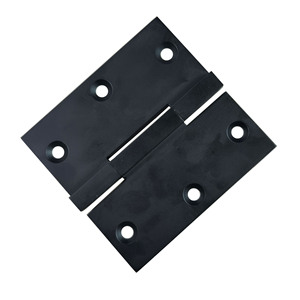 Bisagra de Cobre para Muebles 88.8x84.7mm, 3mm de Grosor, 4 Agujeros, Superficie Completa, Uso Industrial para Puertas, Tratamiento Antioxidante - Product Image 3