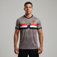Maillot de football personnalisé HOSTARON Club Sublimation Sportswear, respirant, avec logo brodé.