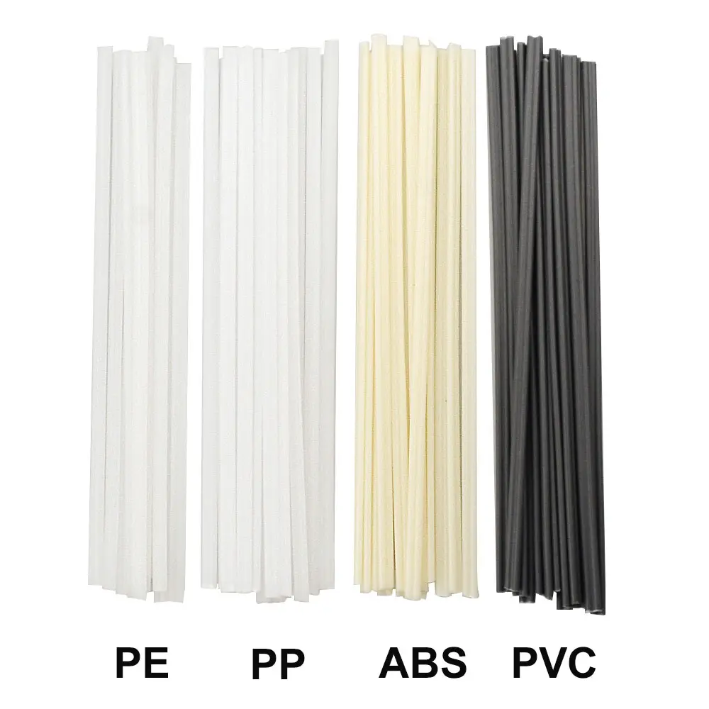 SDPSI50pcs/Lot Batang Las Plastik 200Mm Panjang ABS/PP/PVC/PE Tongkat Las 5X2.5Mm untuk Tukang Las Plastik