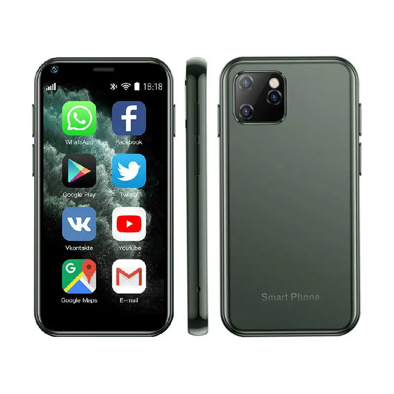 Fast delivery SOYES XS11 2,5 дюймов IPS экран WiFi GPS 3G Smart Pocket Mini Android телефон