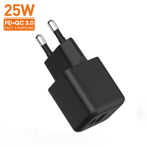 Vina 25w caricatore da muro Dual Usb universale adattatore da viaggio veloce ricarica Pd Super veloce Usb-c adattatore di alimentazione per <span class=keywords><strong>Samsung</strong></span> - Product Image 3
