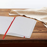 Carnet A5 en cuir PU avec logo personnalisé, couverture rigide, 100 feuilles, journal d'affaires, agenda de bureau, papeterie scolaire, agenda d'écriture