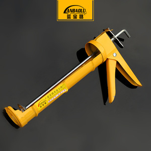 Anbaolu Manual Caulking Gun <b>Smooth</b> Rod Industrial Grade Sheet Metal 270mm Glue Application <b>Tool</b> - Product Image 5