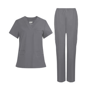Divisa Medica Sportiva Unisex Stile Jogger da Uomo e Donna - Set Completo Camice e Pantaloni Ospedalieri da Infermiere - Campione Gratuito Saomai FMF Uniform - Product Image 3