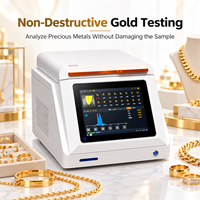 Analyseur de métaux précieux XRF de paillasse non destructif pour le test de pureté du carat des bijoux