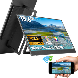 ODM số lượng lớn 15.6 inch FHD xách tay màn hình không dây với xây dựng trong chân đế hiển thị không dây bán lại nhà sản xuất Nhà cung cấp trực tiếp - Product Image 1