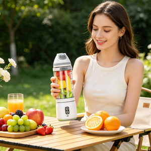 700ml Portable Blender <b>Cup</b> 2-Way Reversible Blending USB-C Rechargeable BPA-Free PCTG Wholesale Smoothies Juicer <b>Cup</b> for Resale - Product Image 1