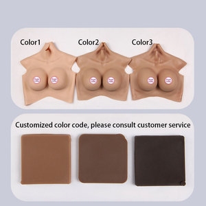 Prótesis de Senos de Silicona Realistas con Diseño de Cuello Alto, Talla B-H, para Travestis, Sissies, Transgénero y Transexuales - Product Image 6