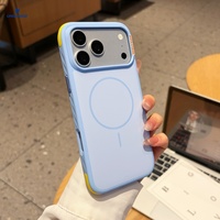 Casing Magnetik untuk iPhone 12, Casing iPhone Premium Mewah untuk Pria, Pelindung iPhone