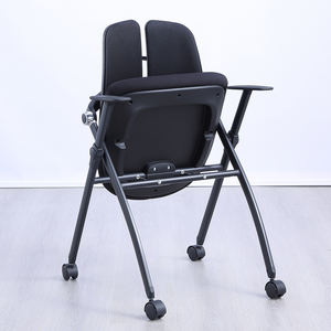 เก้าอี้ประชุมมีล้อพับได้เก้าอี้ประชุมพนักพิงตามหลักสรีรศาสตร์เก้าอี้ประชุมโครงการของรัฐบาล - Product Image 3