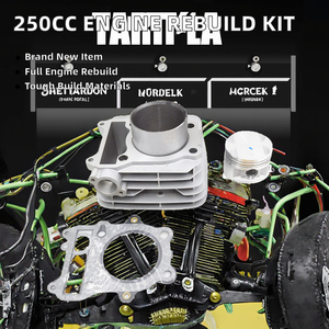 قطع غيار دراجة نارية 250cc-مجموعة إعادة بناء أسطوانة جديدة لسوزو كي GN250 DR250 GZ250 - Product Image 2