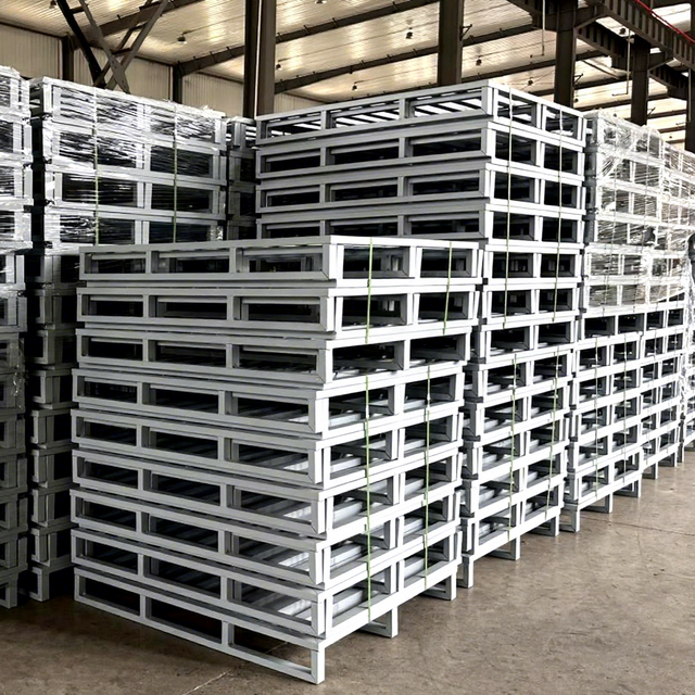 Wholesale Price Steel Pallet Warehouse Heavy Duty Recyclable Euro Warehouse Use Steel Pallet for Racks