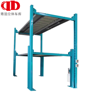 Système de stationnement à 4 piliers certifié CE, élévateur hydraulique pour <span class=keywords><strong>voitures</strong></span> à triple empilage, plateforme de <span class=keywords><strong>garage</strong></span> extérieure, élévateur à double vérin - Product Image 4