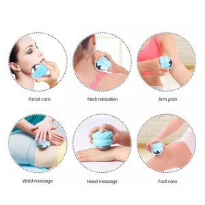 ลูกกลิ้งนวดคอและหลังแบบร้อนและเย็น บรรเทาอาการปวดเมื่อยตามร่างกาย - Product Image 2
