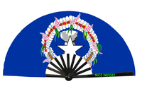 Abanicos Plegables con la Bandera de Tonga, Abanicos Grandes para Fiestas, Abanicos para Bailar en Línea, Decoración para Bodas y Eventos al Aire Libre