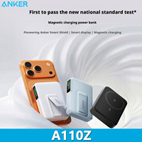 ANKER Batterie externe magnétique 10000mAh, batterie externe sans fil ATL A110Z