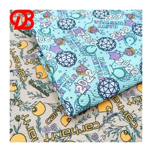ผ้าบูลเลทลิเวอร์พูลสำหรับหัวโบว์ผ้ายืดพิมพ์ลายดิจิทัลแบบกำหนดเอง - Product Image 1