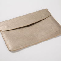 Housse pour ordinateur portable en cuir PU mince avec rabat magnétique, sac de protection pour ordinateur portable de 13/14/15 pouces