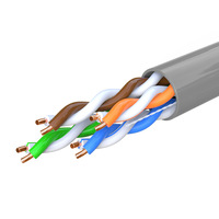 Cable de Red LAN para Exteriores UTP STP SFTP Cat5e Cat5 E Cat6, 0.5 052 mm, 4 pares, 24 AWG 28 AWG, MOQ 10000 pies