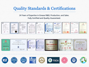 Synthetisch vet Hoge temperatuur Anti-slijtage en geluidsreducerend Semi-vloeibaar metaal tandwielvet Blauw vet - Product Image 6