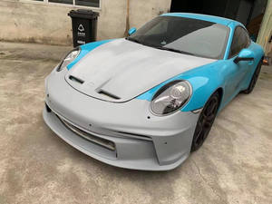 Pour <span class=keywords><strong>Porsche</strong></span> <span class=keywords><strong>911</strong></span> 991.1 991.2 kit Carrosserie 991.1 991.2 Mise À Niveau 992GT3 style pare-chocs avant couverture 991.1 991.2 kit Carrosserie - Product Image 2