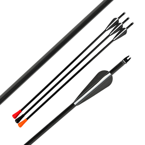 STARCN Flèche de tir à l'arc Dunzi 8 mm, tige en fibre de verre, pointe de sécurité en caoutchouc, pour compétition Saren Target, 31,22 pouces - Product Image 6