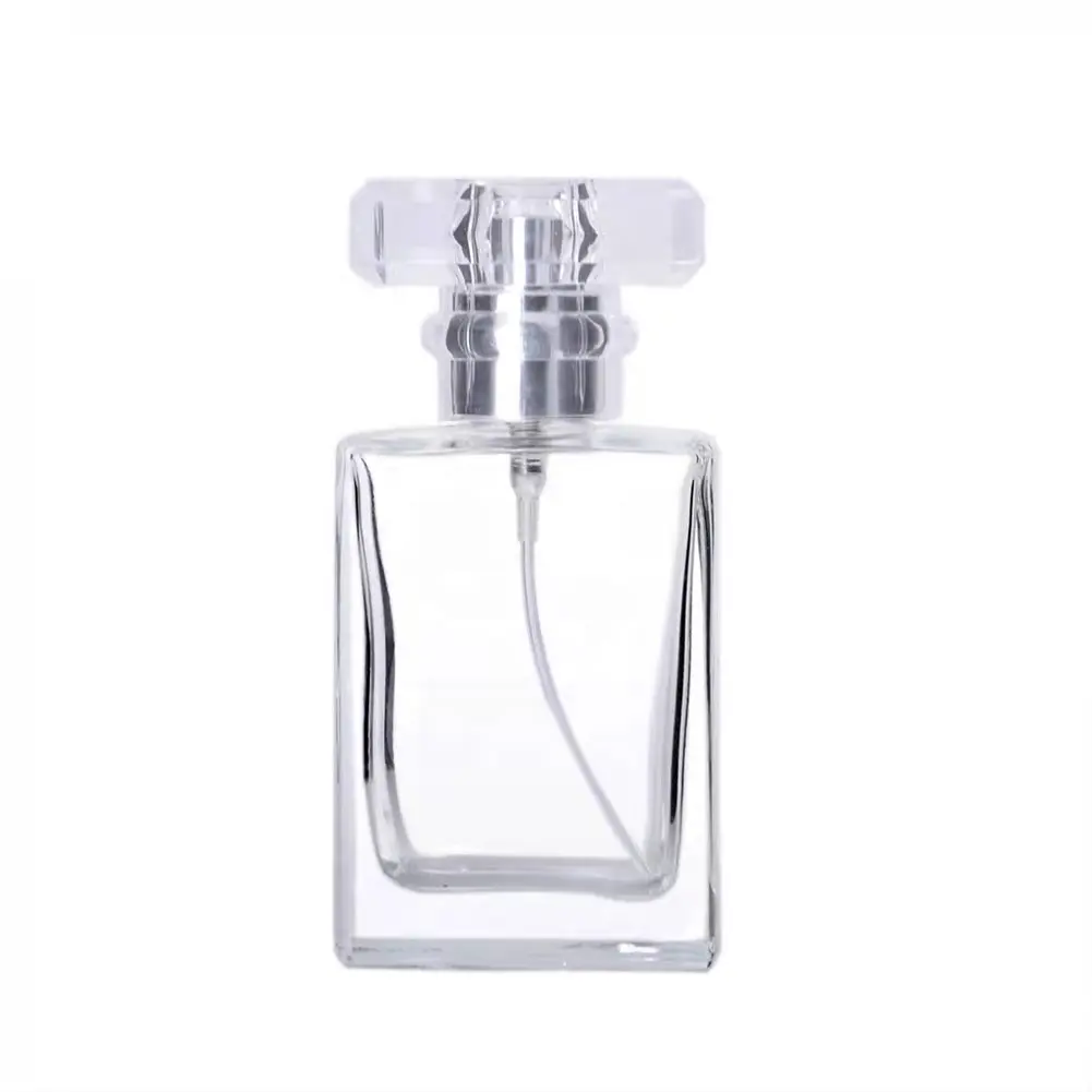 Ladies Travel Size Perfume Bottles 30 Ml Glass Spray With Box Arabic Oil