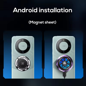Memo CX08 Pro 15W 18W พัดลมระบายความร้อนโทรศัพท์สำหรับเล่นเกมที่มีพลังงานสูงชนิด C - Product Image 5