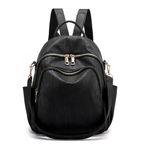 Zaino in Nylon moda <span class=keywords><strong>donna</strong></span> 2024 impermeabile da <span class=keywords><strong>donna</strong></span> Shopping portamonete con spalla in pelle antifurto in poliestere e lino - Product Image 1