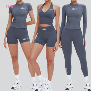 Conjunto Deportivo 2026Sportwear de Alta Calidad para Mujer, Ropa de Yoga sin Costuras, Conjunto de Fitness para Gimnasio - Product Image 1