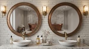 Eco Friendly Decorative <b>Mirror</b> for Living Room Bedroom Hallway and Hotel Interior Design and Home Decor Available At Good Price - Product Image 6