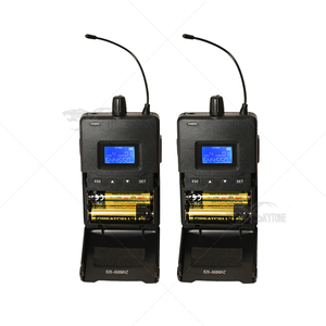 Système de surveillance intra-auriculaire sans fil UHF PLL IEM G1 Système de surveillance téléphonique intra-auriculaire professionnel - Product Image 2