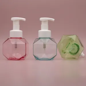 New Design Pink Face Wash Foaming Hand Washing Fluid New Foam Bottle