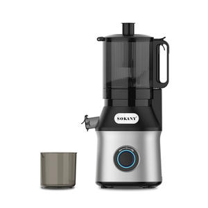 Nuevo diseño, exprimidor eléctrico lento de 800W y mezclador, instalación de bloqueo seguro, <span class=keywords><strong>trituradora</strong></span> de mandíbula comercial de boca ancha de 141MM - Product Image 3