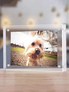 Cadre <span class=keywords><strong>Photo</strong></span> Magnétique Acrylique Rectangulaire Transparent <span class=keywords><strong>Verre</strong></span> Acrylique 4*6 Fer Petite Taille Cadre <span class=keywords><strong>Photo</strong></span> Lucite - Product Image 3