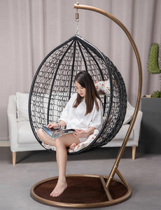 등나무 그네의 공장 직접 공급, 파티오 짠 교수형 바구니, 손으로 짠 - Product Image 4