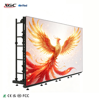 Mur vidéo LED couleur 500*500, écran LED intérieur/extérieur pour spectacles et concerts en direct, écran LED empilable HD.
