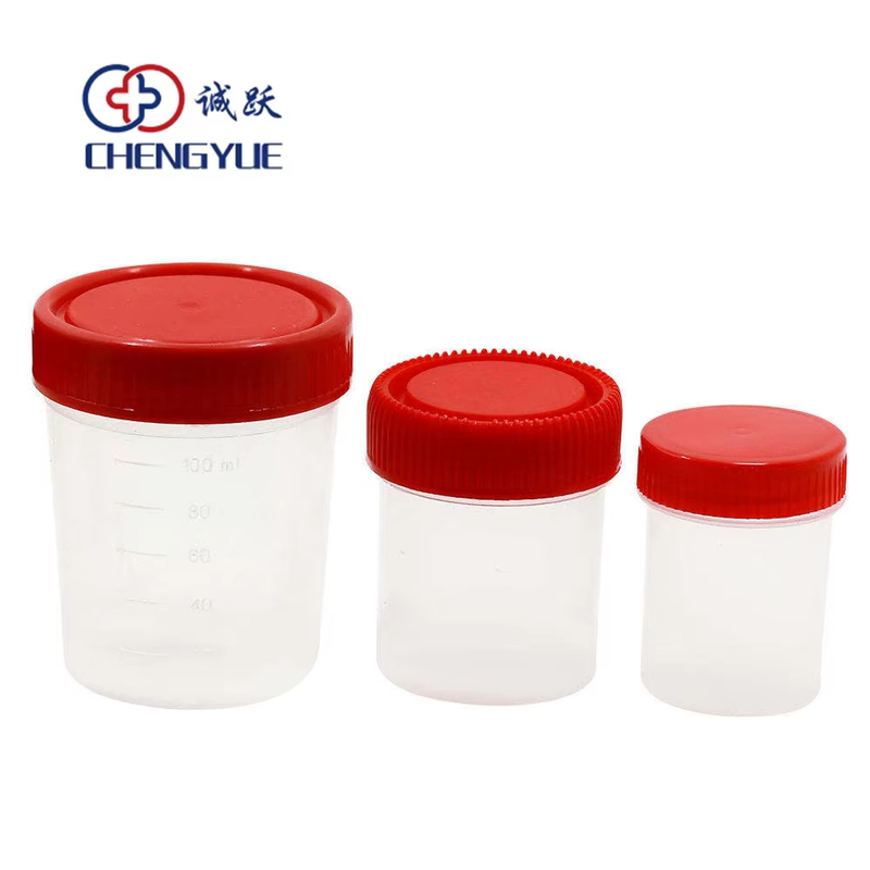 Plastic Bottle Medical Specimen Container 60ml