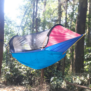 Foresta alberi cortile picnic campeggio amaca zanzariera Nylon ultraleggero paracadute spiaggia viaggio a casa - Product Image 6