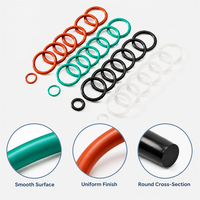 Anillo de Sellado de Goma de Silicona/FKM/EPDM Resistente al Calor, en Múltiples Colores, Estándar/No Estándar, Precio de Fábrica