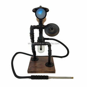 Ironwood <span class=keywords><strong>Verre</strong></span> <span class=keywords><strong>Robot</strong></span> Shisha Narguilé - Product Image 4