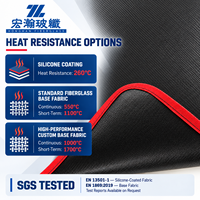 Tapis de sol en silicone et fibre de verre ignifuge pour barbecue, protection de pelouse et terrasse, idéal pour le camping et la soudure - Vente chaude personnalisée