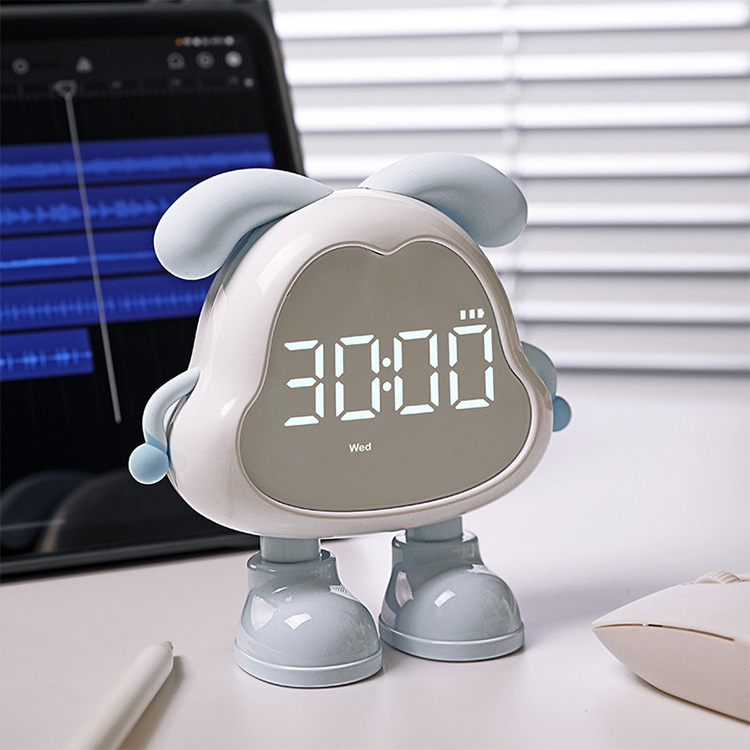 Dora alarm clock (white blue)