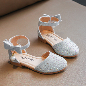 Zapatos de Cristal para Niña, Novedades de Verano, Zapatos de Princesa con Suela Suave, Sandalias Brillantes para Niñas 881 - Product Image 3