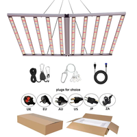 Lampu Tanam LED ANDY Commercial 1000W 4X4ft 4X6ft Spektrum Penuh dengan Sertifikasi DLC ETL CE