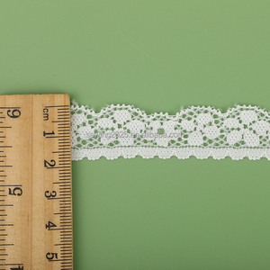 1.5 सेमी लोचदार फीता ट्रिम सफेद फीता गौण कपड़े छोटे एज फीता - Product Image 4